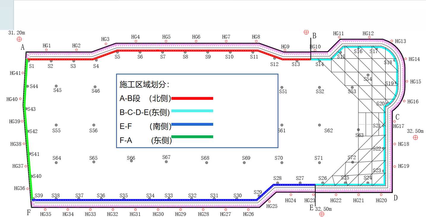 淮安洪泽县基坑支护设计