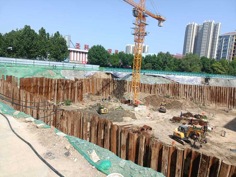 淮安洪泽县钢板桩